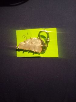 Vintage Mother Of Pearl Swan Brooch