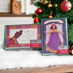 2 boxes, American Greetings Christmas Cards