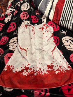 Bloody stain mini dress