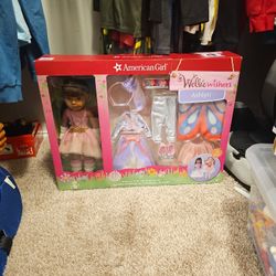 American Girl Wellie Wishers "Ashlyn" Doll Set