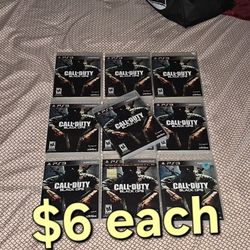 Ps3 Call Of Duty Black Ops $6