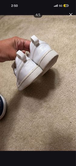 Nike Kids White Sneakers