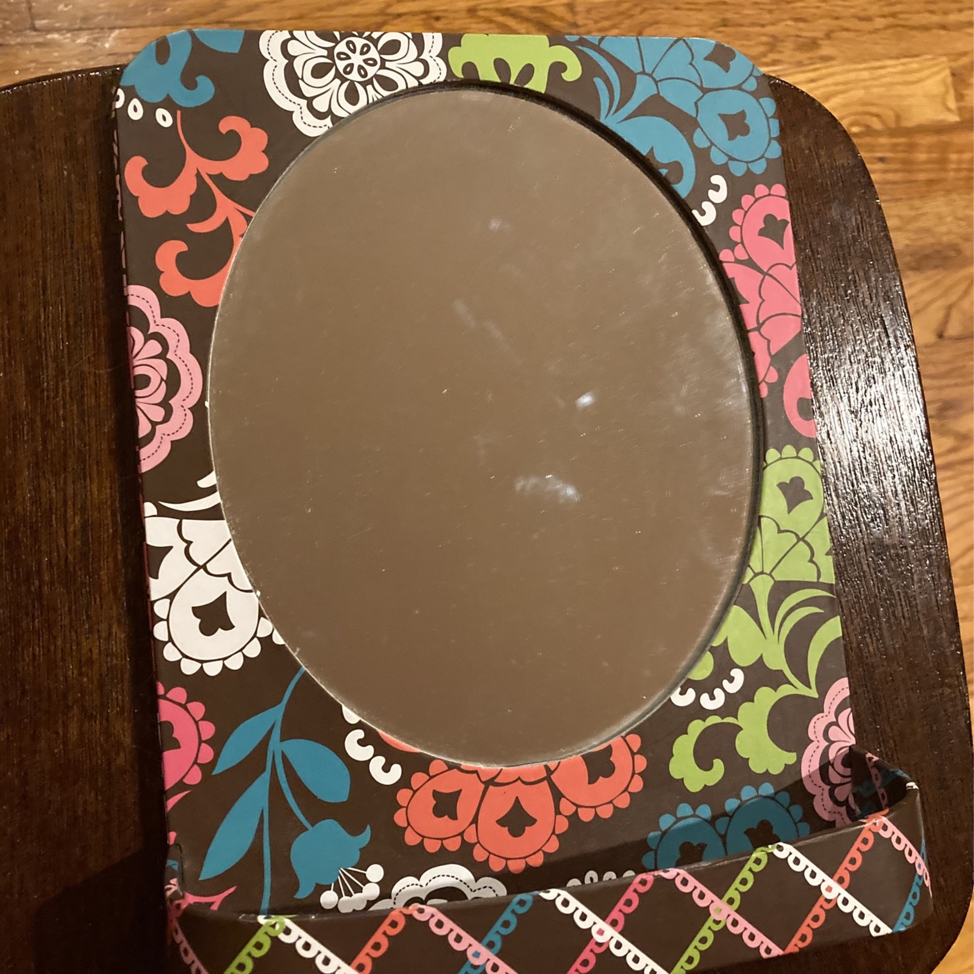 Vera Bradley Mirror Cute Gift Magnetic For Work School Locker Refrigerator With Tray!