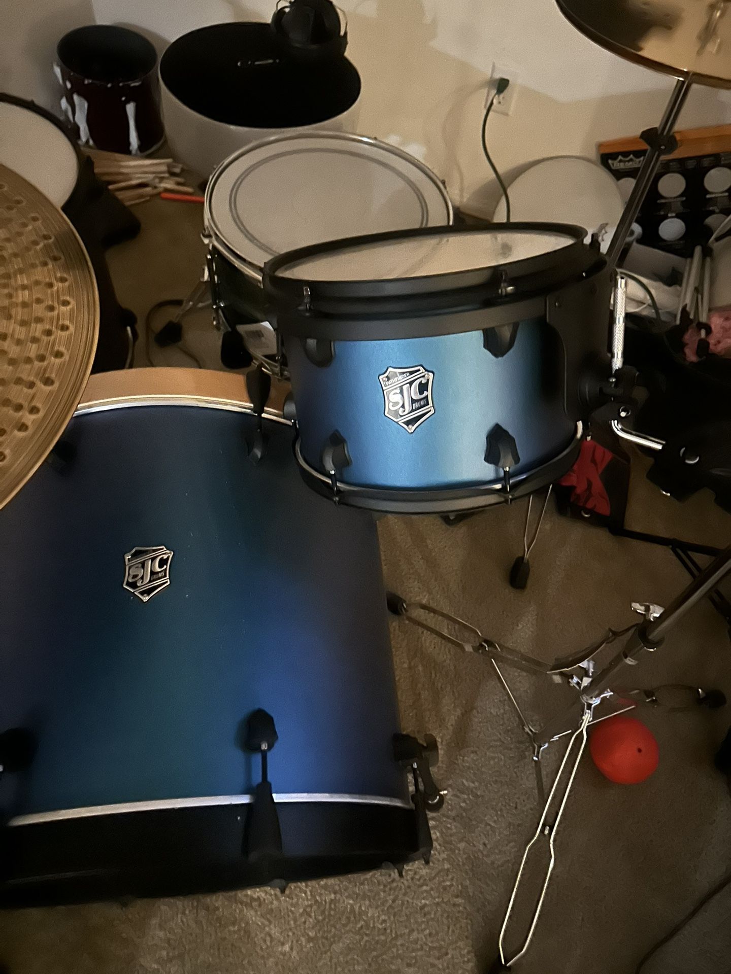SJC 3 Piece Drum Set