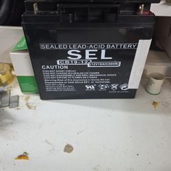 Sel Sealed Lead Acid Battery 12v 19ah
