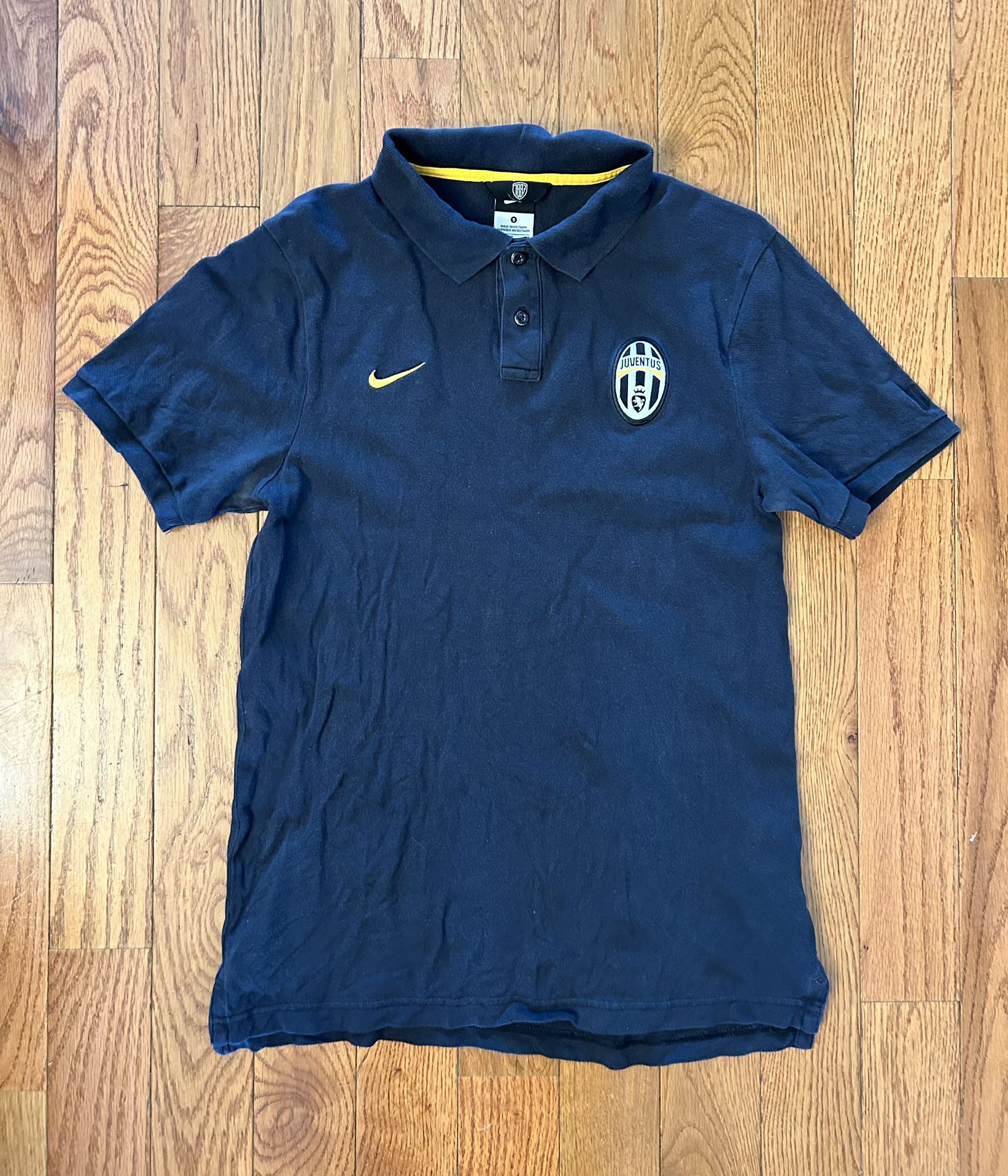 Juventus FC Nike Vintage Polo Shirt Size Small