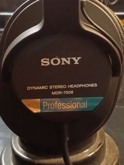 Sony Professional dynamic stereo headphones MDR-8506