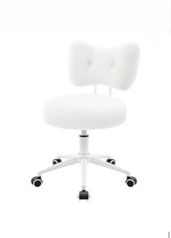 White Teddy Fabric Chair (NEW)