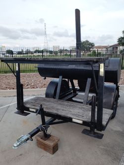 Smoker BBQ Trailer