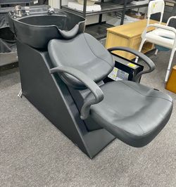 New in Box Salon Shampoo Bowl Chair Set Salon Shampoo Sink Chair 7.87'' ABS Basin Shampoo Chair