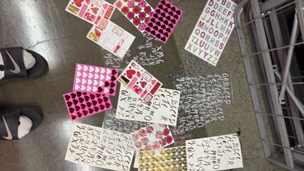 Stickers 17 pieces