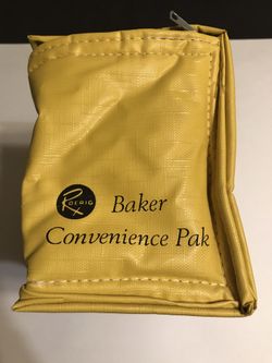 Roerig A Subsidiary Of Pfizer Yellow Thermal Bag By Nappy -Baker Convenience Pak