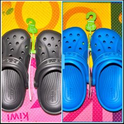 NEW  TODDLER CROCS SIZE #8.