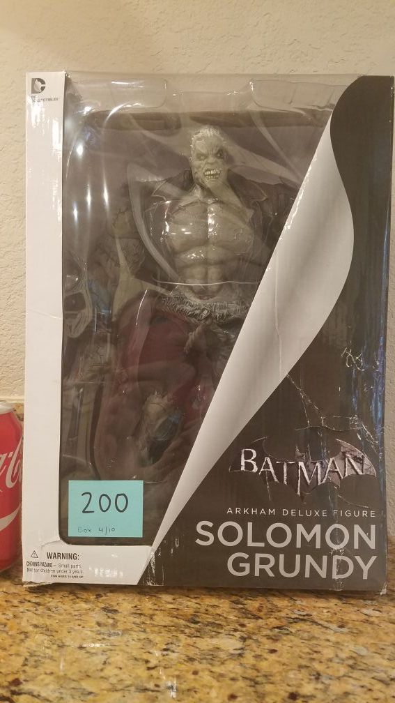 Batman Arkham Deluxe Solomon Grundy