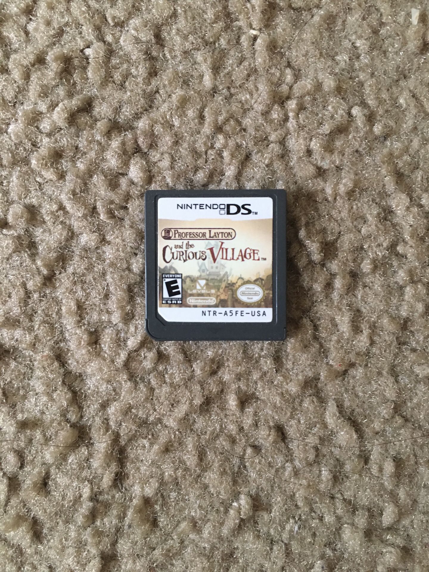 Nintendo DS Game: Professor Layton and the Curious Village