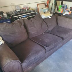 Sofa Pull Bed And A Love Seat 