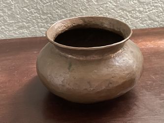 Antique Copper Baby Spittoon