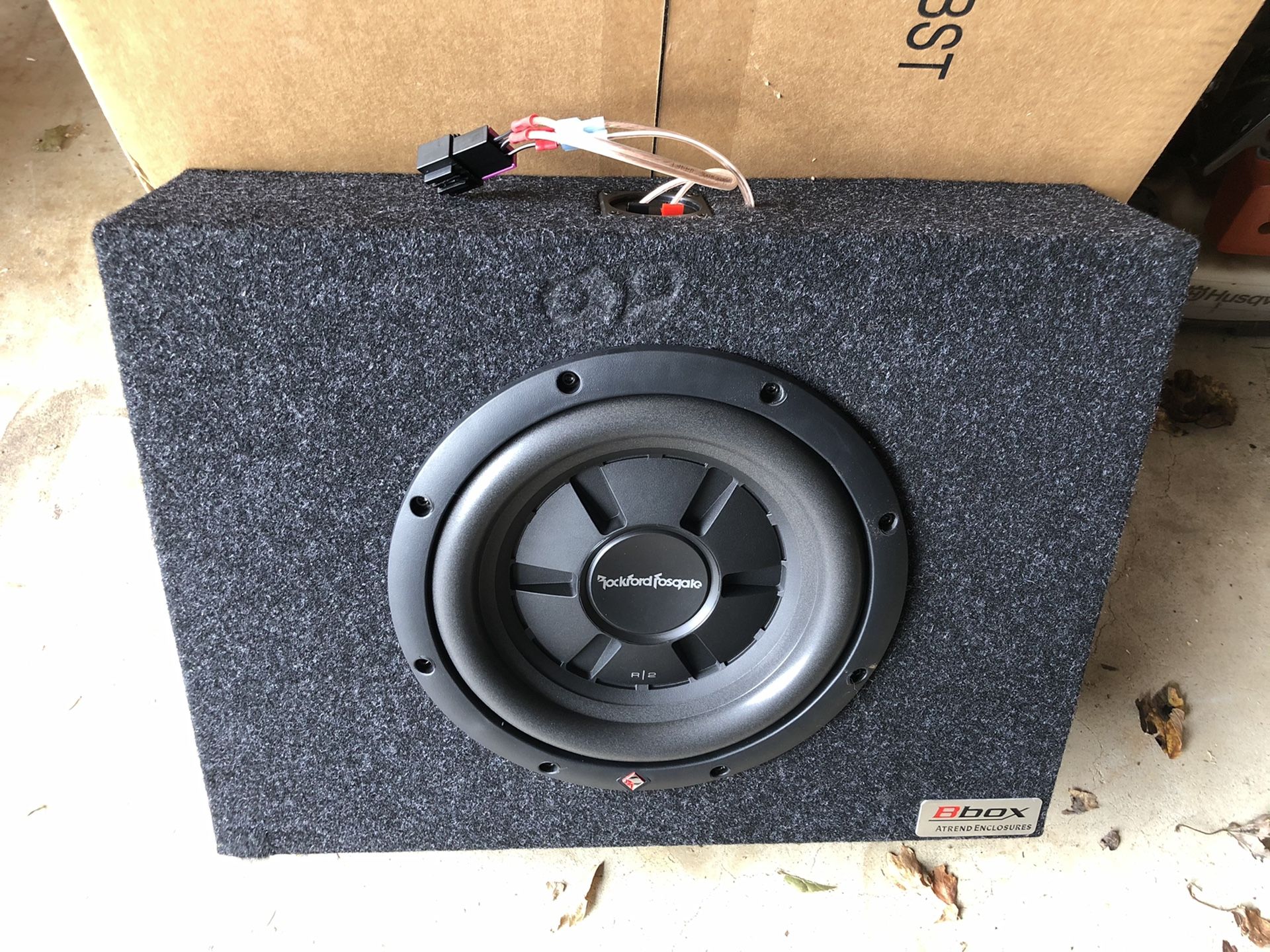 10” Golf R/GTI Rockford Fosgate Subwoofer Upgrade