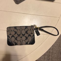 Authentic Coach Wristlet 