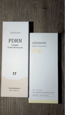 Mixsoon PDRN tinted #17 /Bean Sunscreen SPF50