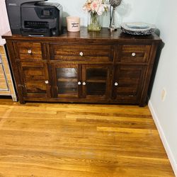 Accent cabinet Solid Wood 