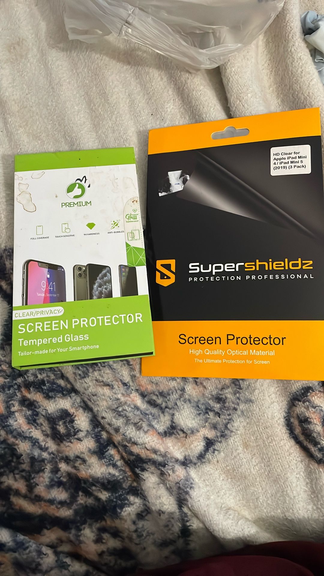 Screen Protector For Apple iPad Mini 4/5 And I Phone 11 