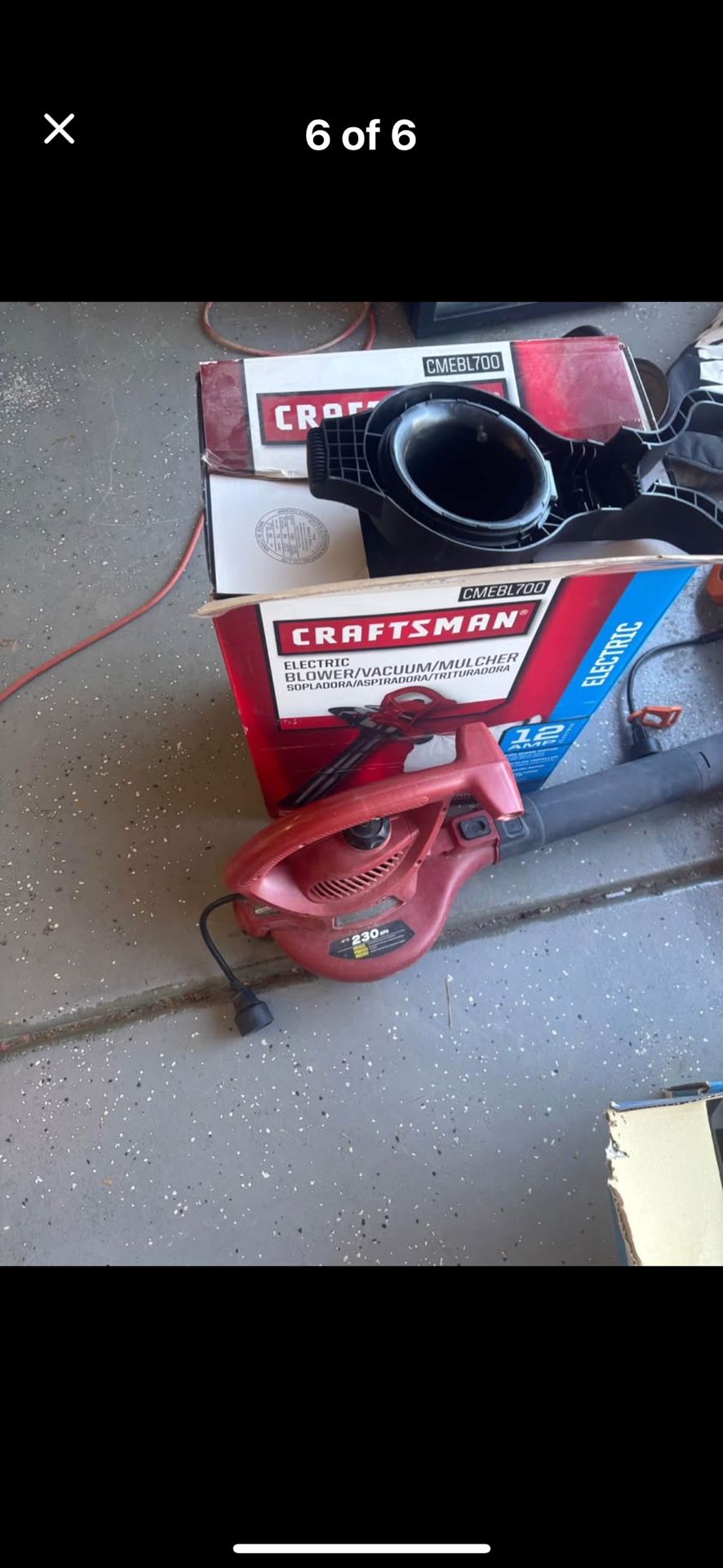 Craftsman 230 Mph Leaf Blower And Vacuum