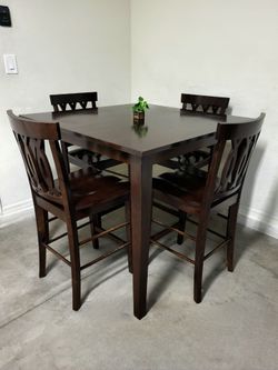 Table + 4 Chairs Good Condition