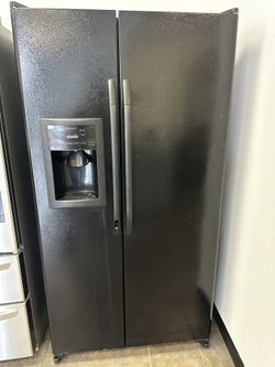GE Black Side By Side Refrigerator