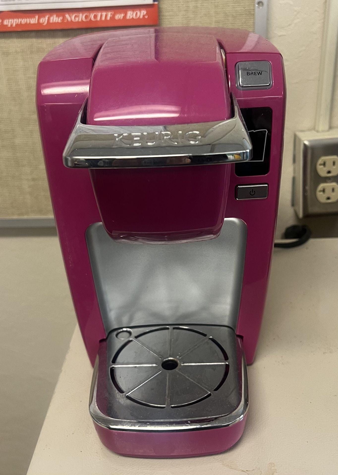 Pink Keurig Coffee Maker