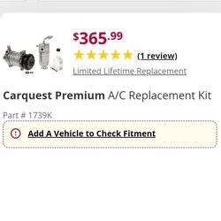 Silverado 1500 5.3 Ac Compressor Kit 