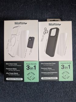 Matter Brand iPhone 17 Pro Cases