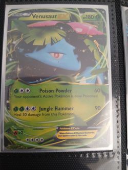 Venusaur EX Pokémon Trading Card