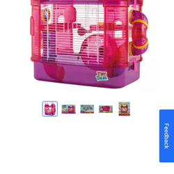 Pink Hamster Castle