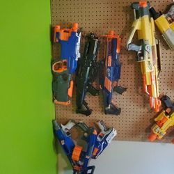Nerf Gun Collection Lots 