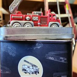 New !! Heavy fireman's desktop clock