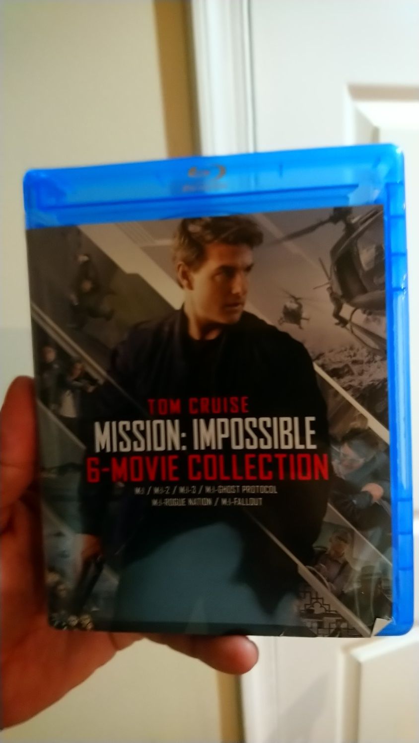 Digital Copy only Mission Impossible 6 movie collection