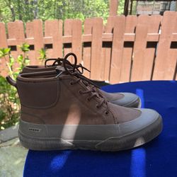 Sperry Halyard Storm Pull On Smooth Leather Boot SIZE 12