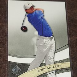 2013 UPPER DECK SP AUTHENTIC RORY MCILROY RC #R1 $$
