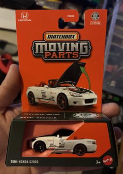 Matchbox Moving Parts #06 2004 Honda S2000 GRAND PRIX WHITE | FSC 1:64 New 2026 