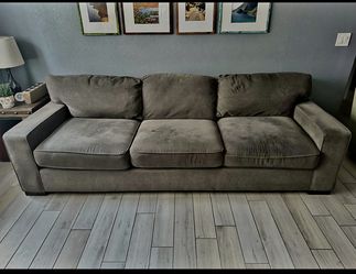 Large Grey Couch Sofa