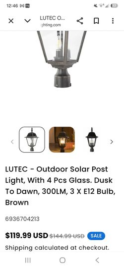 Outdoor solar light