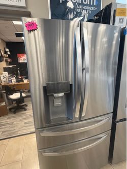 Lg thin Q  French door fridge with flex drawer