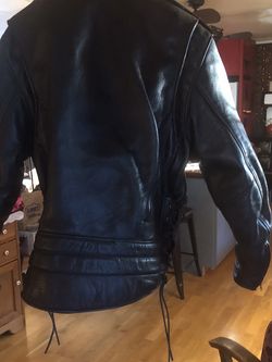 Custom Made Fox Creek Leather motorcycle gear.