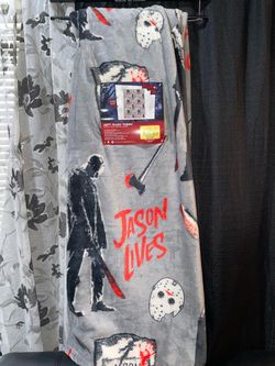 Viral Jason Halloween Blanket