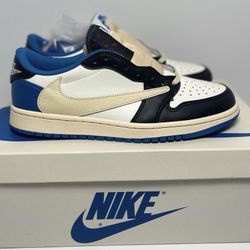 Nike Jordan 1 Og Travis Scott Low “Fragment” Size 9 10 11 12 Available 