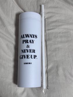 16 ounce Tumblr with Bible verse