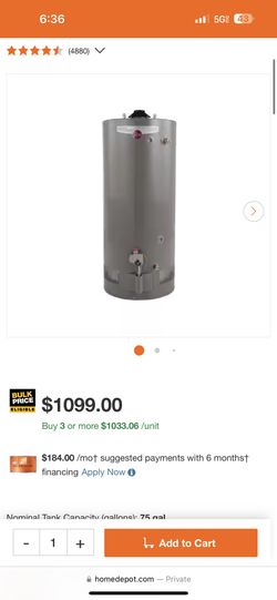 Hot Water Tank 