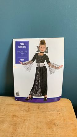 HALLOWEEN VAMPIRE KIDS SIZE LARGE 12-14 COSTUME