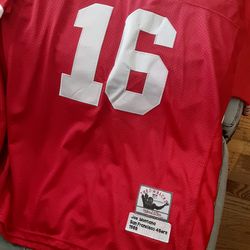 Joe Montana Jersey As Is